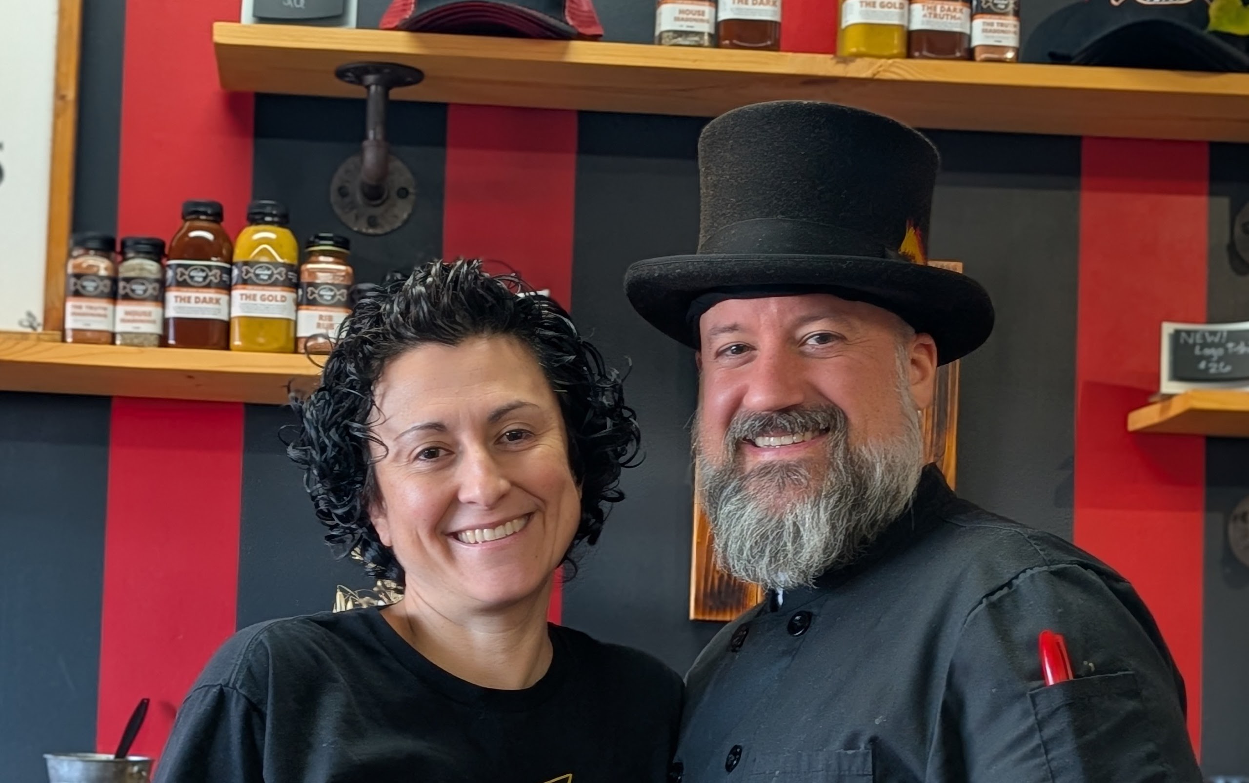 Lisa and Craig of The Candied Rib Company