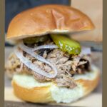 Smoked Pulled Pork Sandwich